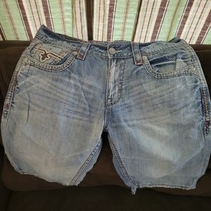 Rock revival Jean shorts